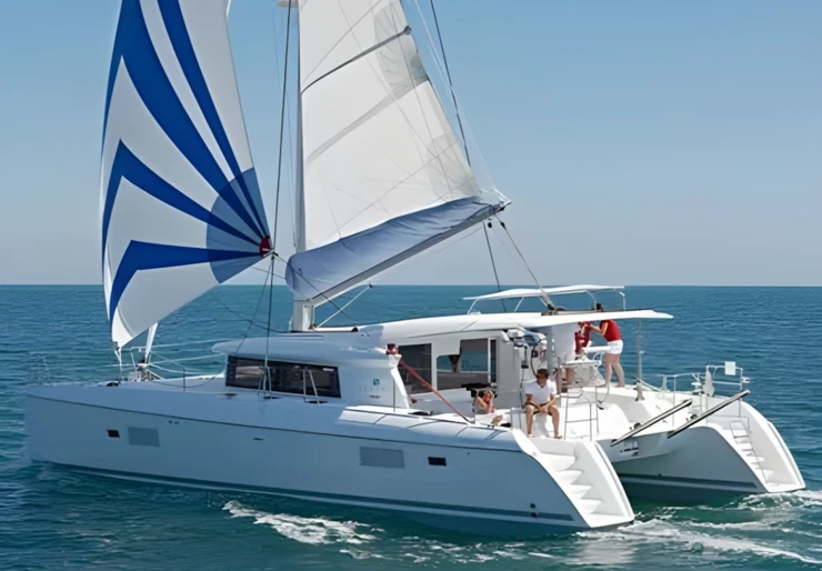 Lagoon 421 Hafen von Lefkada | Gemini