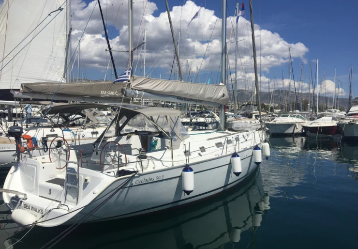 Cyclades 50.5 Alimos Kalamaki | Sea Walks