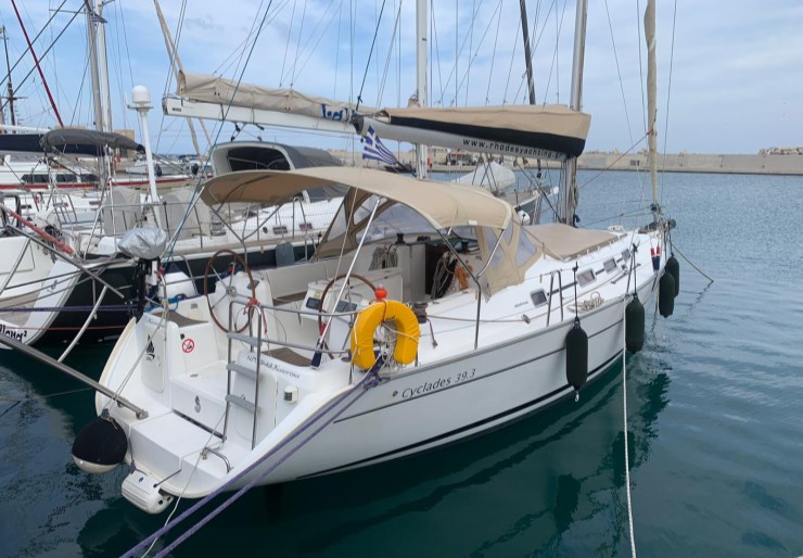 Cyclades 39.3 Rhodes | Rhodes Yachting
