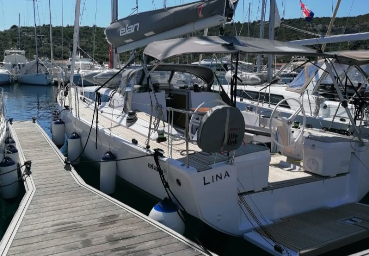 Elan E5 Primosten - Marina Kremik | LINA 2020 (new sails 2024., air condition)