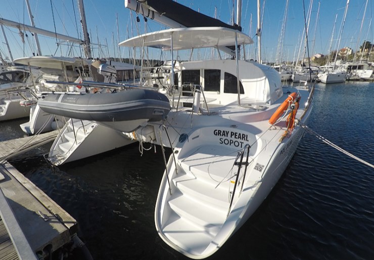 Lagoon 380 Mandalina | Grey pearl
