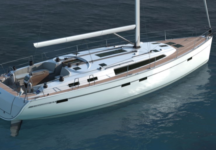 Bavaria Cruiser 51 Hafen von Lefkada | Alma Libre III