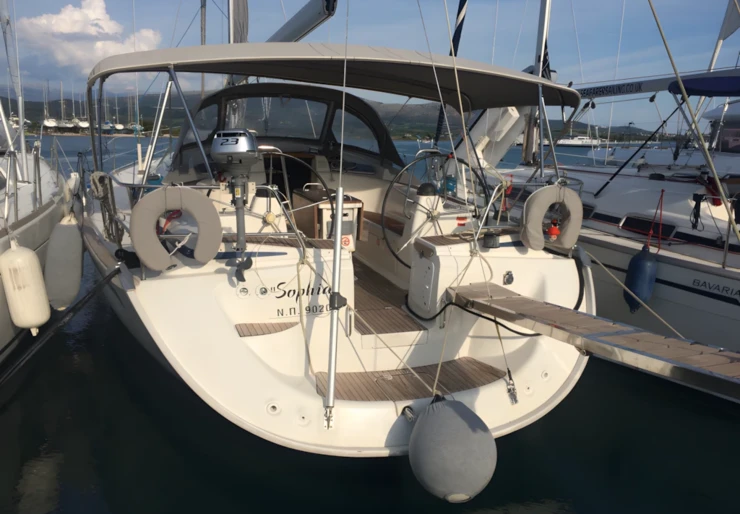 Bavaria 50 Cruiser Hafen von Lefkada | Sophia refit 2022