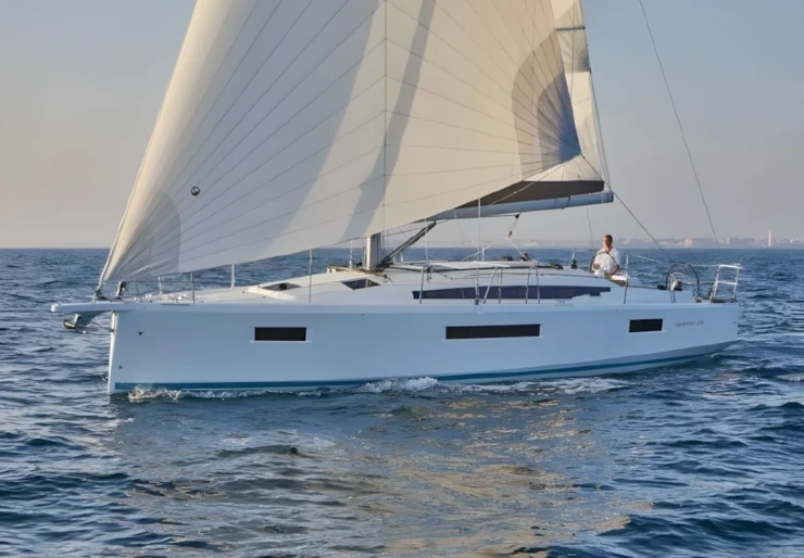 Sun Odyssey 410 Hafen von Lefkada | Alma Libre VI