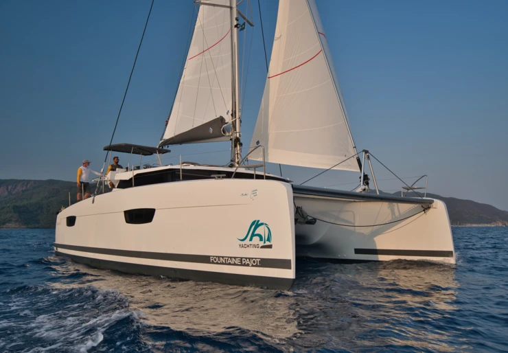 Saona 47 Marmaris harbour | Sky Ada II