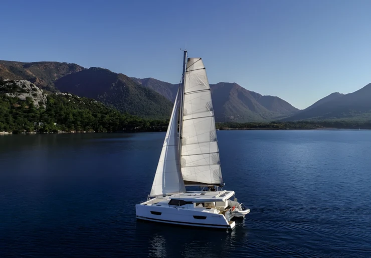 Lucia 40 Marmaris harbour | Amber