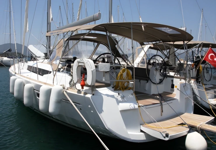 Sun Odyssey 479 Marmaris harbour | SKY Selin