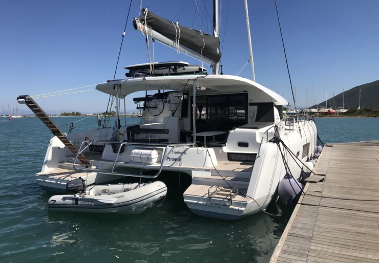 Lagoon 42 Hafen von Lefkada | Euphoria