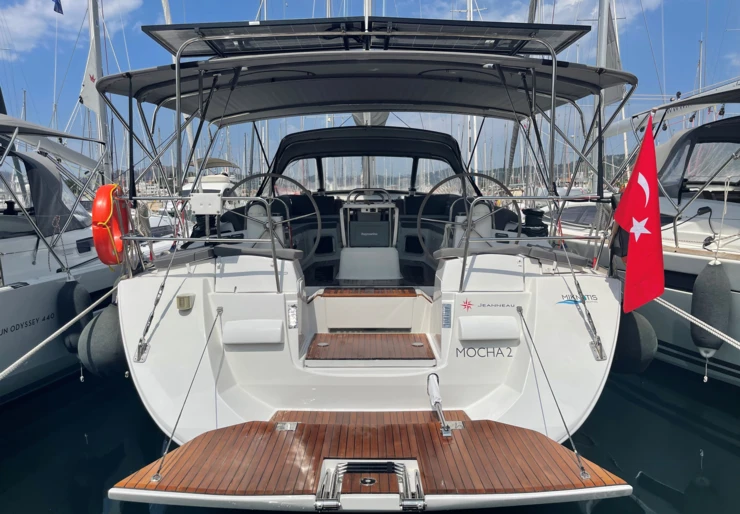 Jeanneau 53 Marmaris harbour | Mocha II