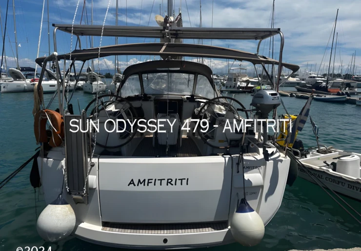 Sun Odyssey 479 Marina Gouvia | Amfitriti