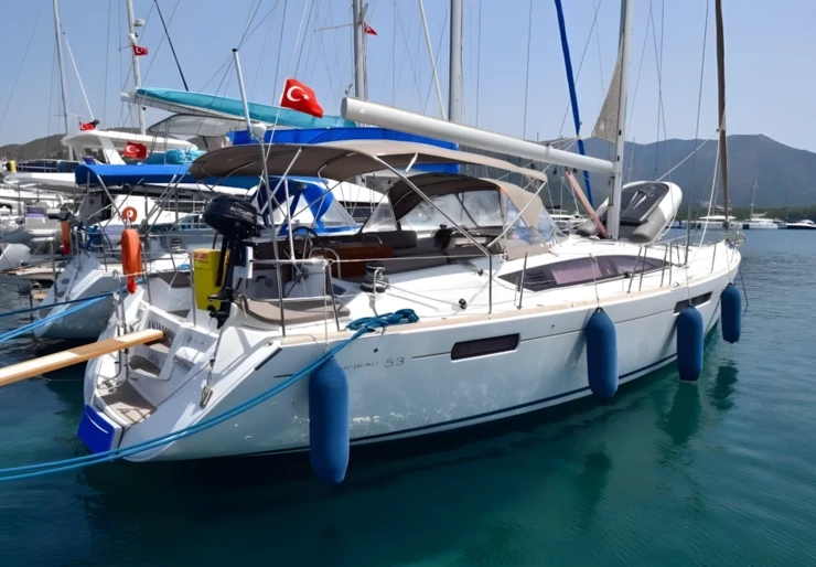Jeanneau 53 Marmaris harbour | Anja Sophie