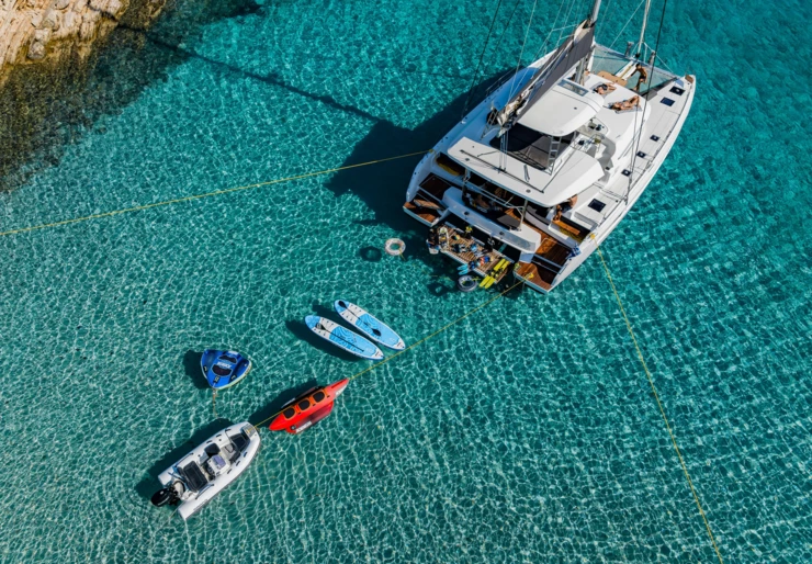 Lagoon 50 Lefkas harbour | OZELO