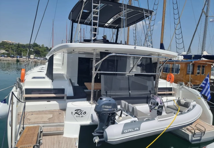 Lagoon 50 Lefkas harbour | RIO