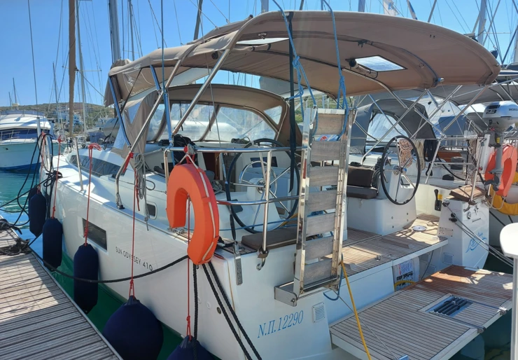 Sun Odyssey 410 Olympic Marina | Evelina