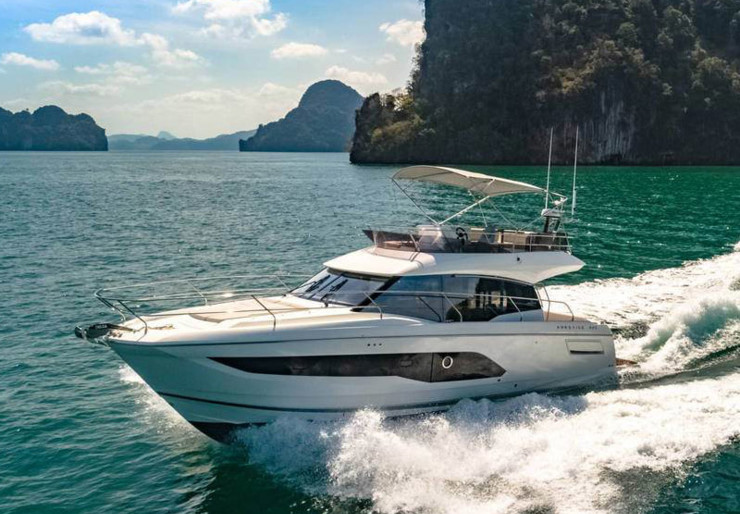 Prestige 420 Fly Mandalina | Brigadoon
