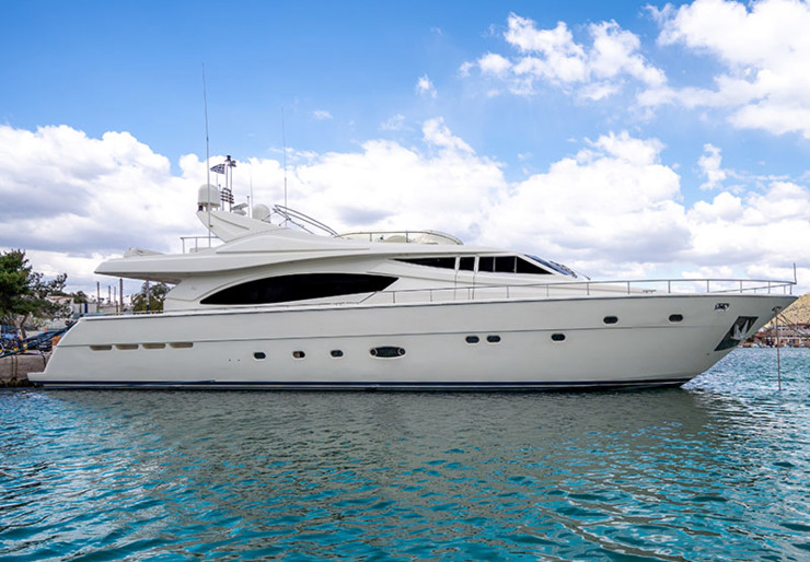 Ferretti 880 Agios Kosmas | Estia YI