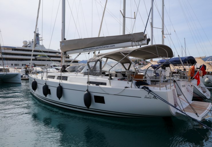 Hanse 458 Marina Milta Marina | Celine 1