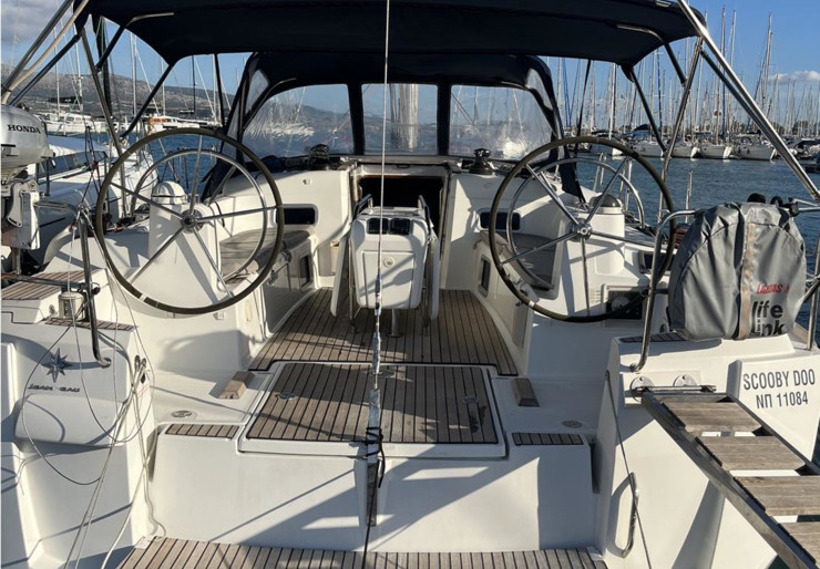 Sun Odyssey 469 Hafen von Lefkada | Scooby Doo