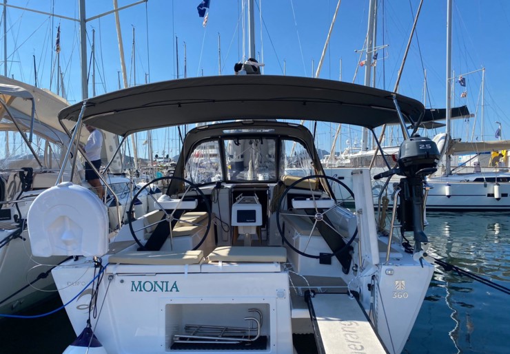 Dufour 360 GL Hafen von Portisco | Monia