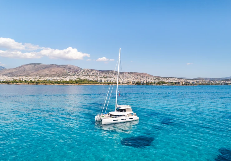 Lagoon Sixty 5 Nea Peramos in the Saronic Gulf | WHITE CAPS
