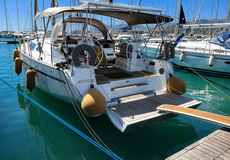 Bavaria Cruiser 46 Lefkas harbour | Amore Bavaria 46 Cruiser