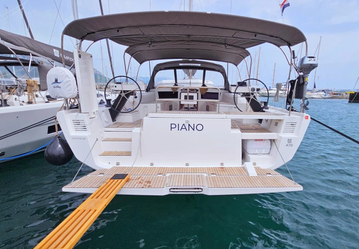Dufour 470 GL Marina Frapa | Piano