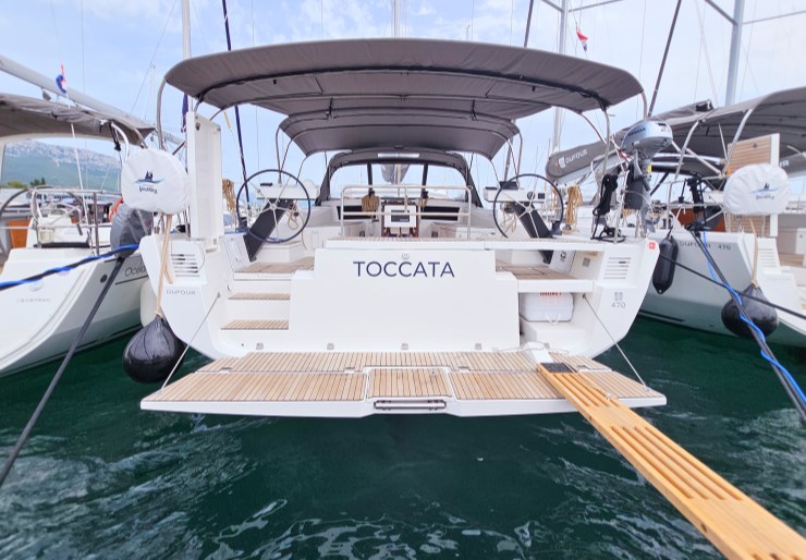 Dufour 470 GL Marina Frapa | Toccata (A/C & gen)