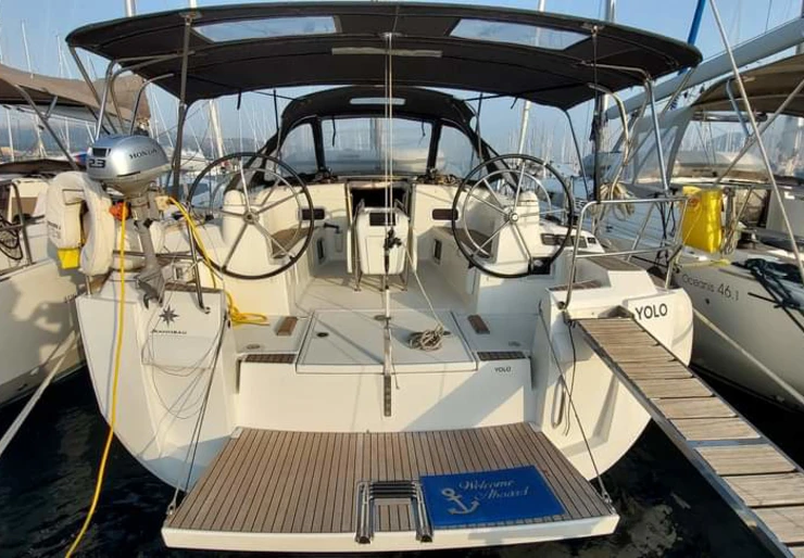 Sun Odyssey 479 Hafen von Lefkada | YOLO