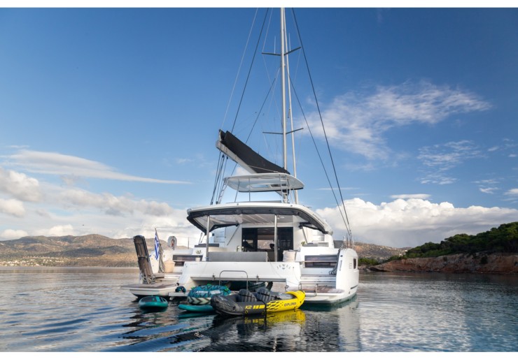 Lagoon 51 Alimos Kalamaki | JEWEL (Charter rate includes VAT, Skipper Fee, Generator, Air-condition, Watermaker, Icemaker, Dishw