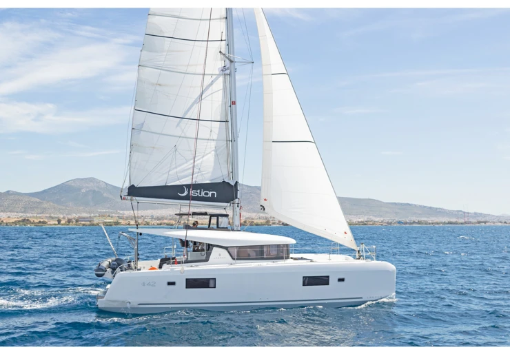 Lagoon 42 Paros harbour | Eternity (ONLY SKIPPERED)