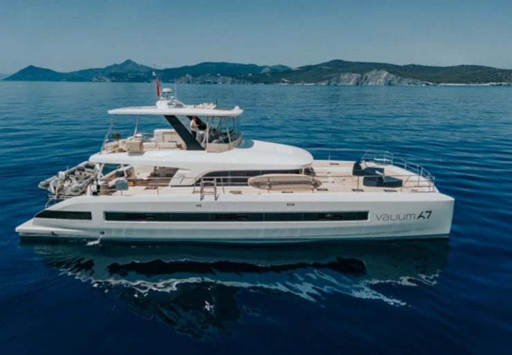 Lagoon Sixty 7 Nea Peramos in the Saronic Gulf | VALIUM 67