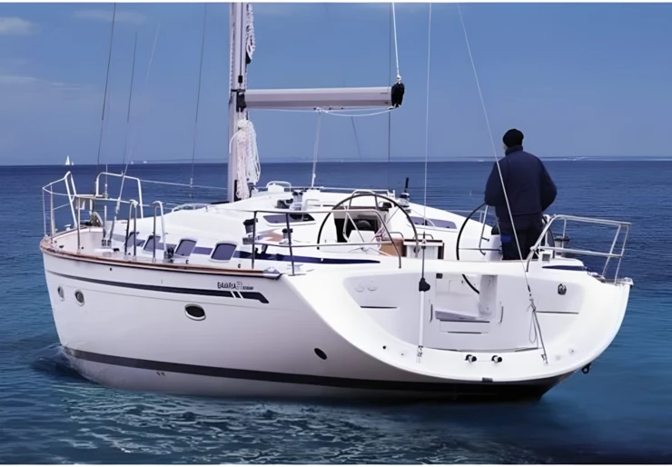 Bavaria 50 Cruiser Lefkas harbour | Wave Dancer