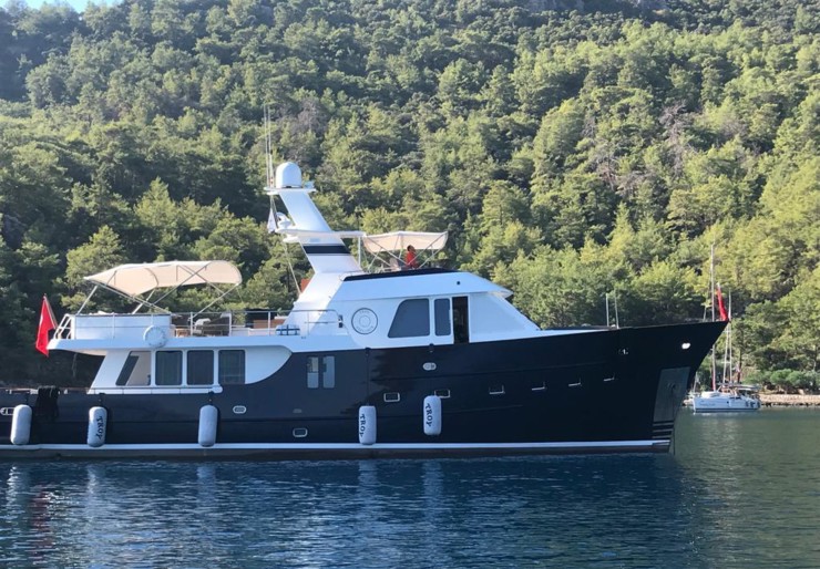 Trawler 77 Yacht Club Mai | Troy Explorer