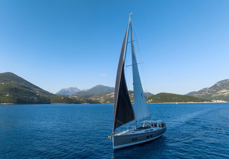 Hanse 588 Hafen von Lefkada | PRINCESS MELODY