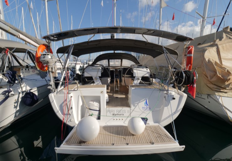 Hanse 455 Fethiye harbour | Piri Reis II