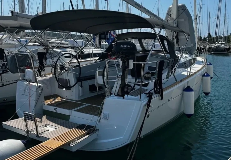 Sun Odyssey 349 Marina Polesana - Katarina island | Fig