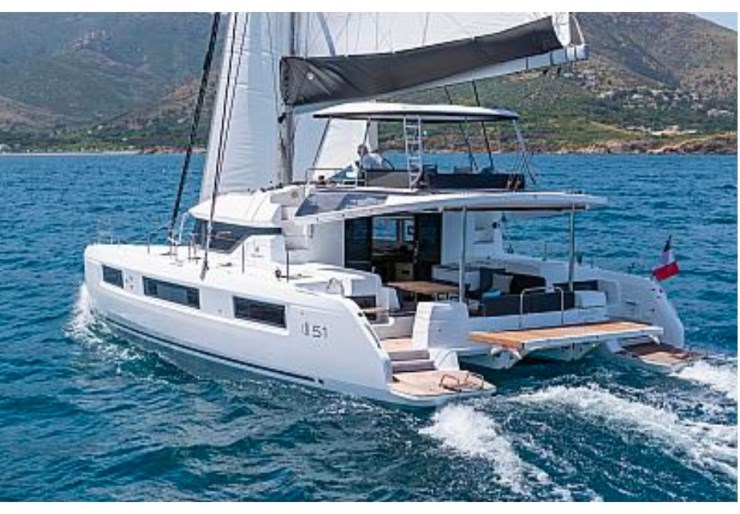 Lagoon 51 Yacht Club Mai | Libre