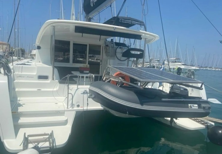 Lagoon 40 Lefkas harbour | Maresueno (Pax 10)