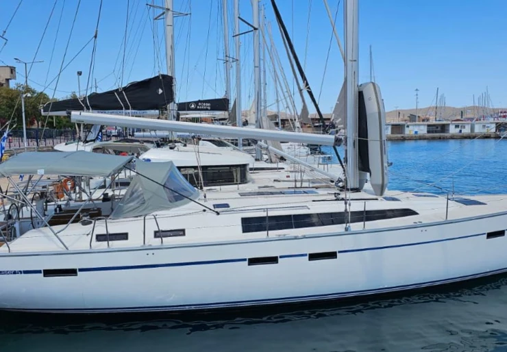 Bavaria Cruiser 51 Nea Peramos in the Saronic Gulf | Soleado