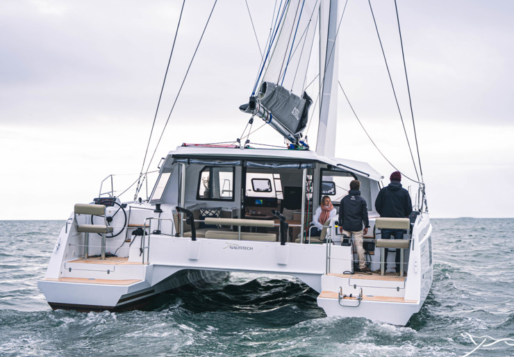 Nautitech 40 Open Pula harbour | Howdoo