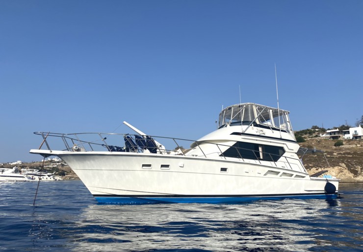 Hatteras 50 Convertible Port de Paros | Tipejyas