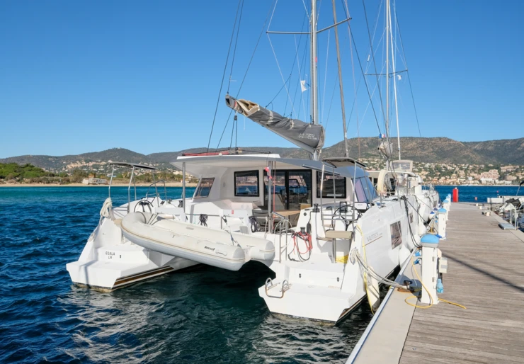 Nautitech 40 Open Hyeres harbour | Grelots