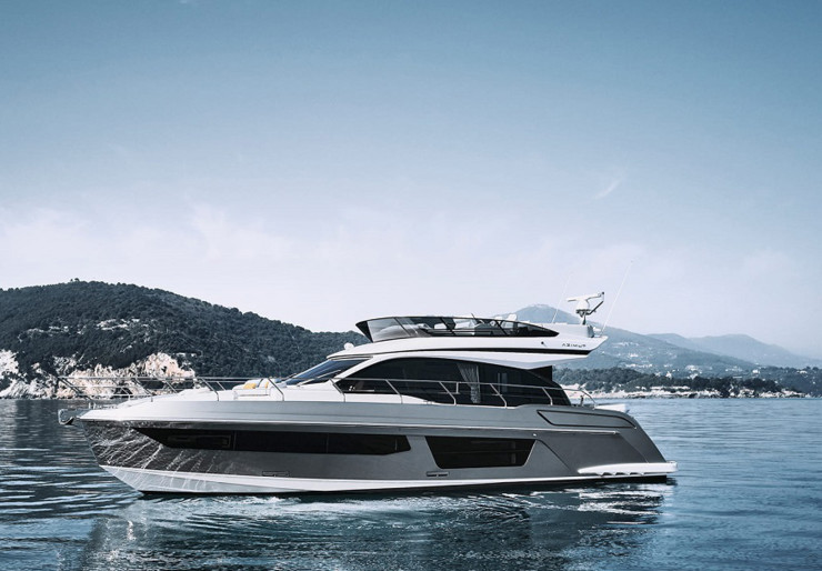 Azimut 53 Fly Marina Lav | White