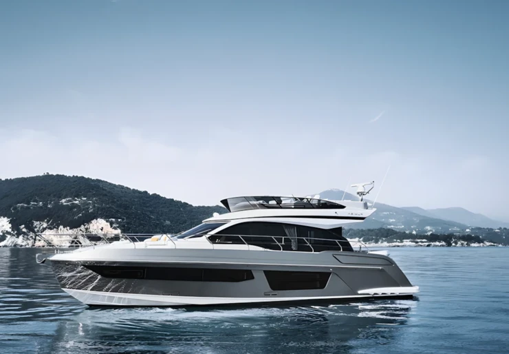 Azimut 53 Fly Marina Lav | White