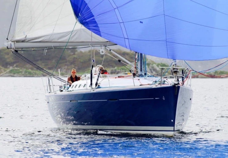 First 47.7 Hjellestad Marina | Blue Dawn