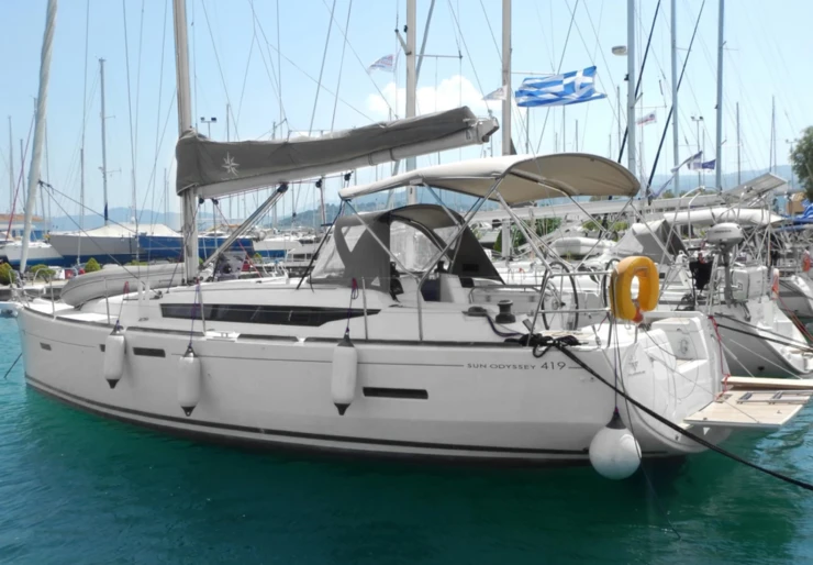 Sun Odyssey 419 Olympic Marina | Kinthia