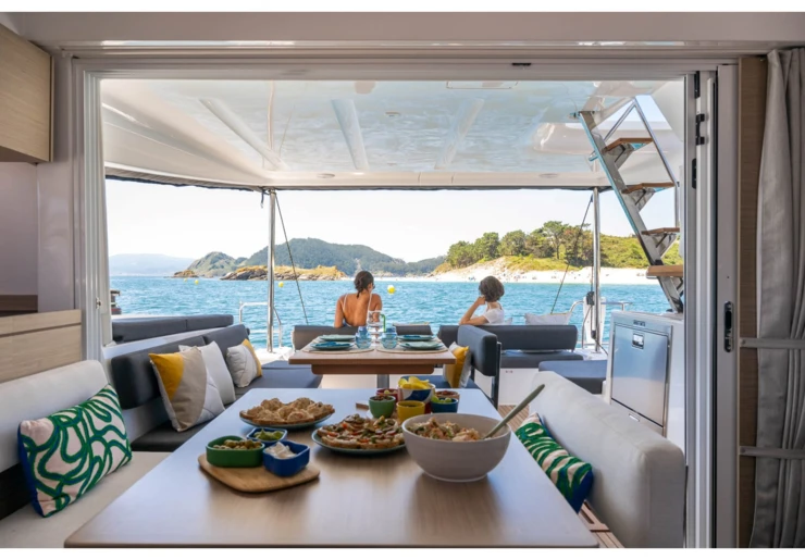 Lagoon 43 Lefkas harbour | NEMI