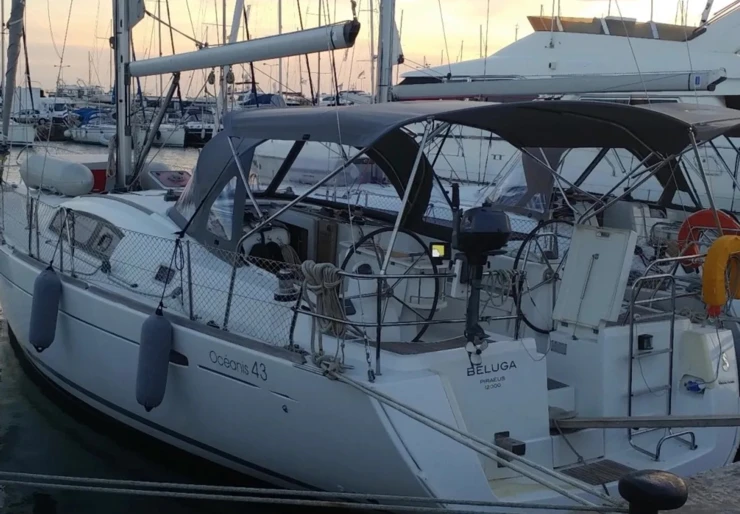 Oceanis 43 Elefsina - Marina Kalympaki | BELUGA REBUILT 218
