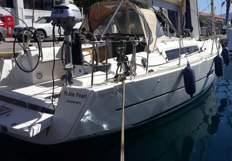 Dufour 350 GL Netsel Marina | White Pearl