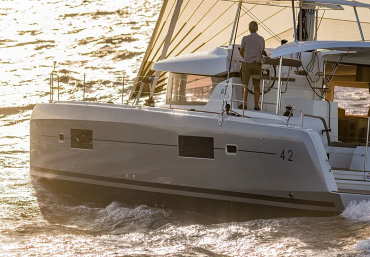 Lagoon 42 Hafen von Lefkada | One Dream